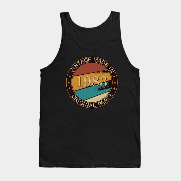 Born in 1983 Tank Top by 2P-Design